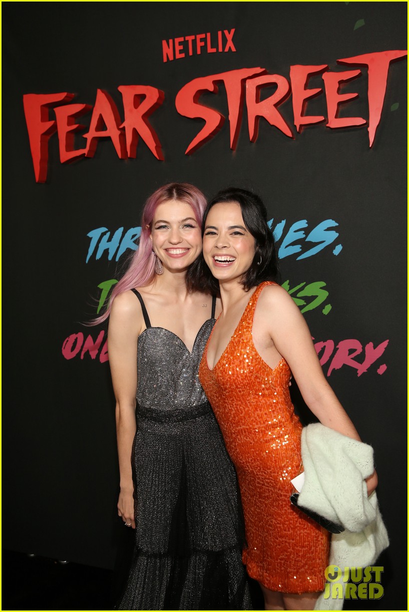 Kiana Madeira Olivia Scott Welch Premiere Final Fear Street Movie