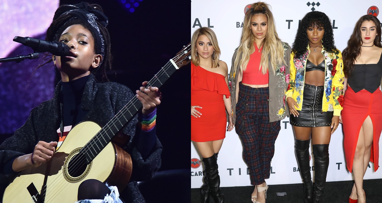 Willow Smith Fifth Harmony Hit The Stage At The Tidal X Brooklyn