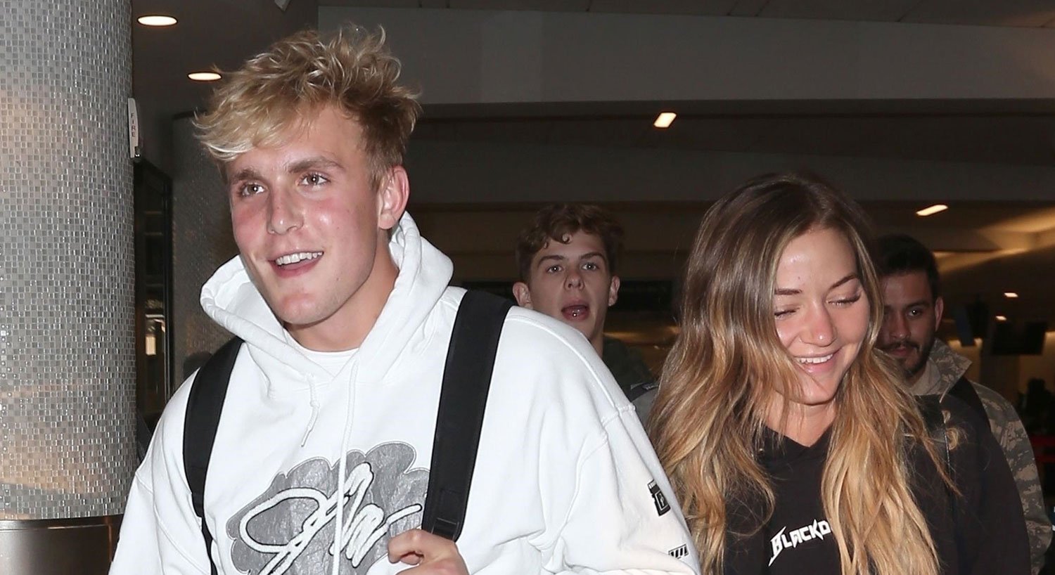 Jake Paul Erika Costell Step Out After Making Their Relationship