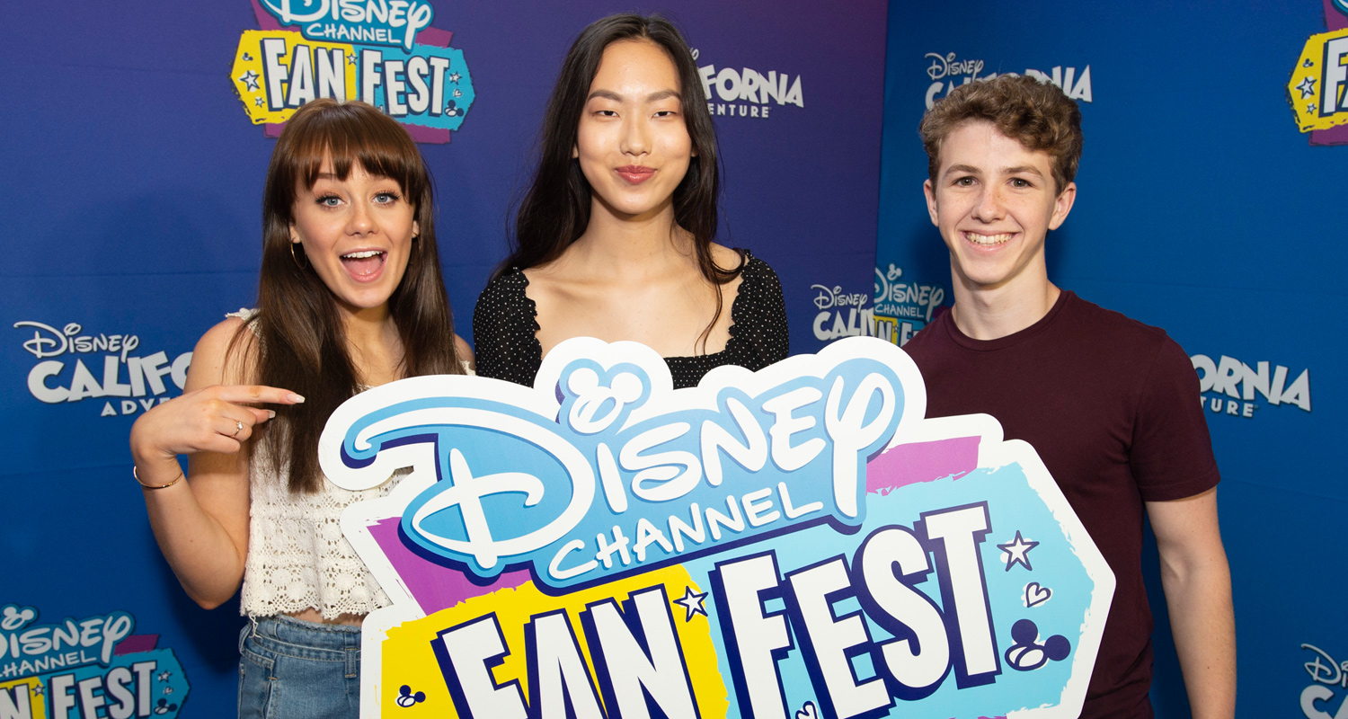 Madison Hu Joins Ethan Wacker Devore Ledridge At Disney Channel Fan