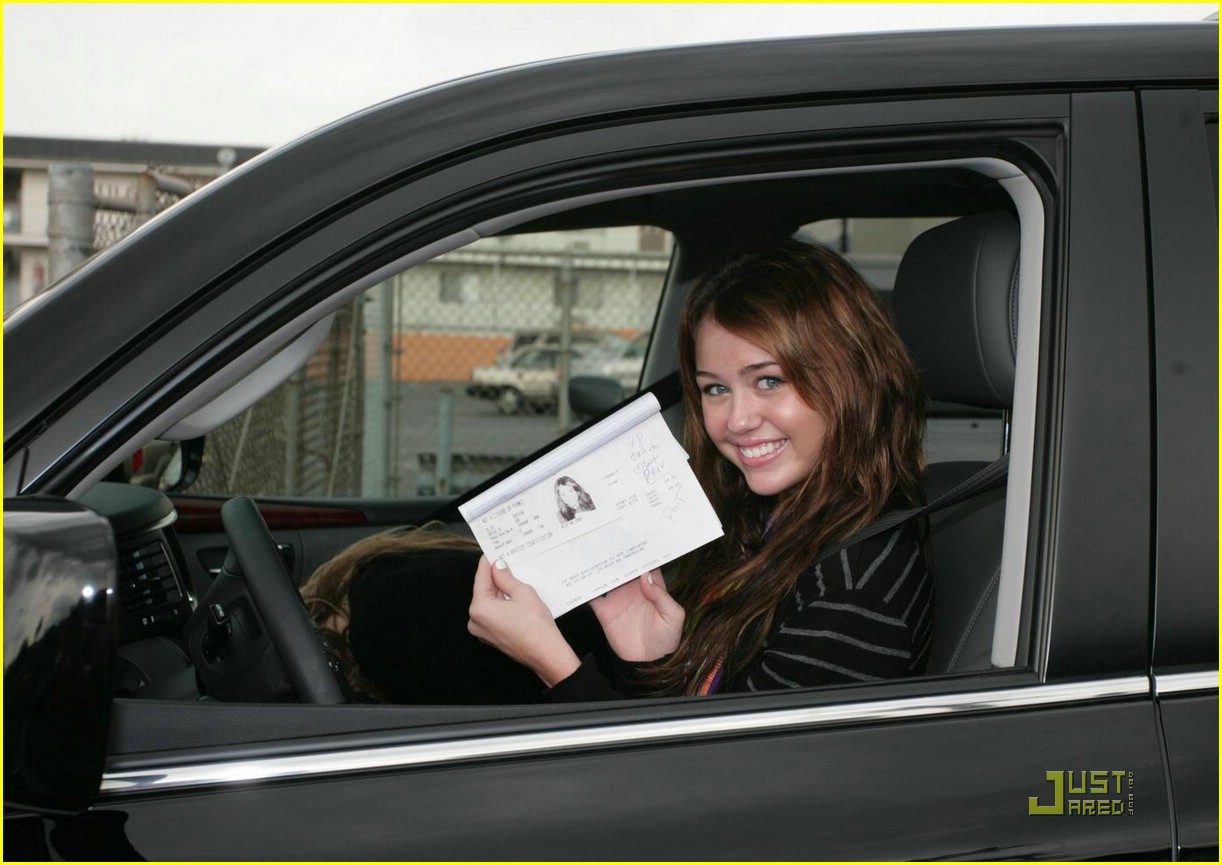 miley cyrus learners permit 04