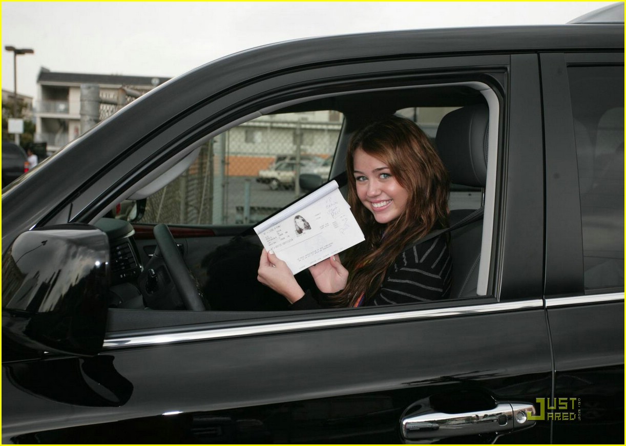 miley cyrus learners permit 06