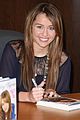 miley cyrus bn book signing 01