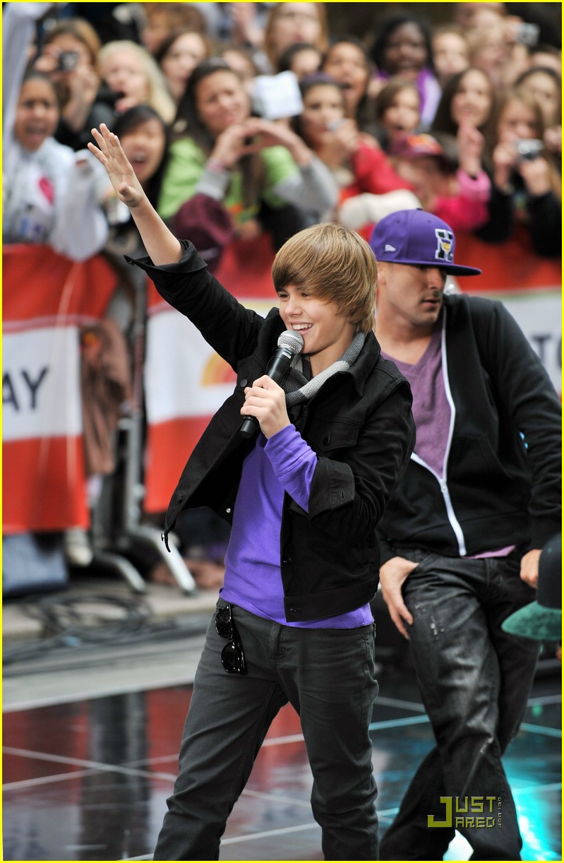 justin bieber today show 14