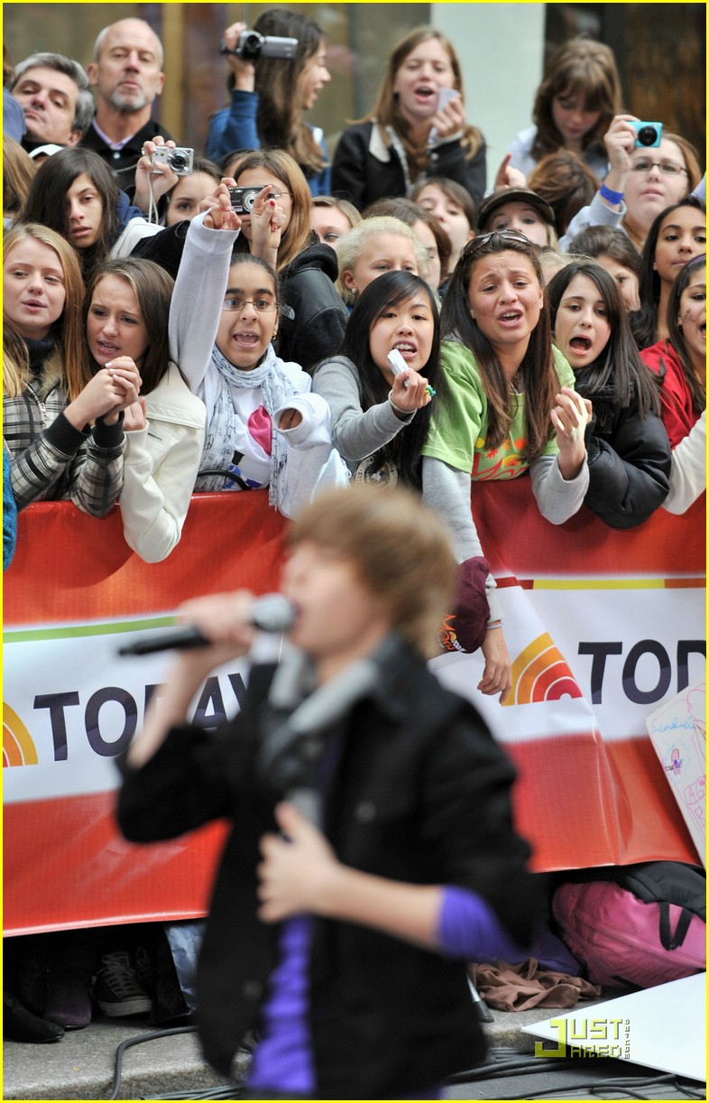 justin bieber today show 18
