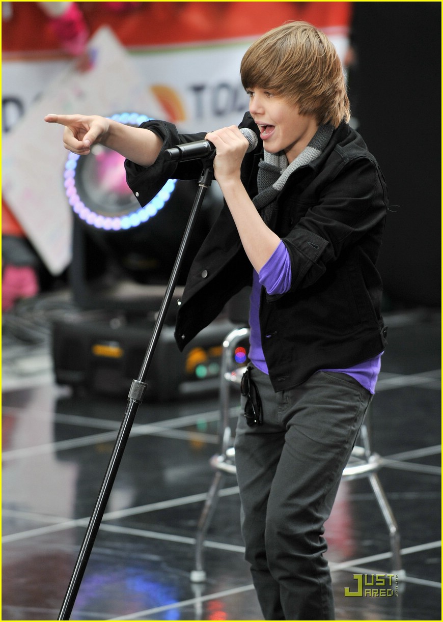 justin bieber today show 19