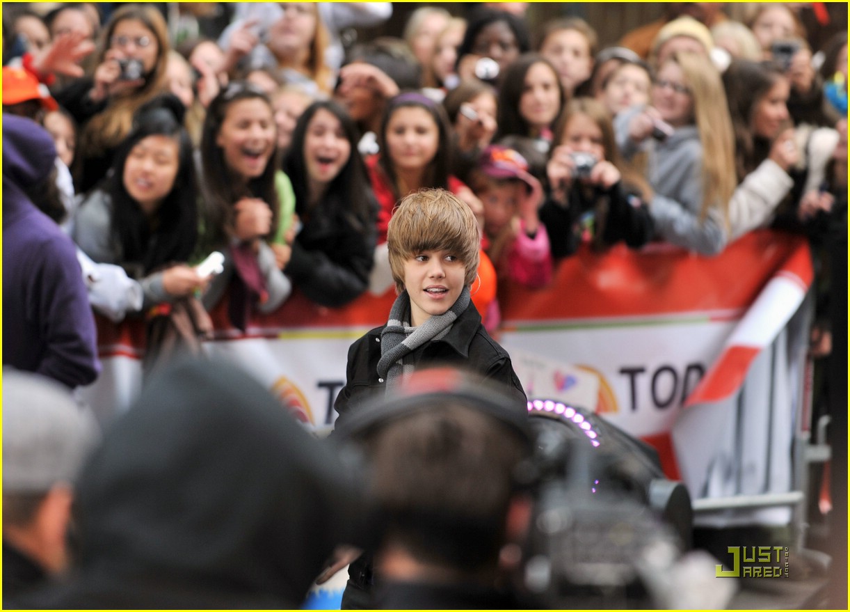 justin bieber today show 21