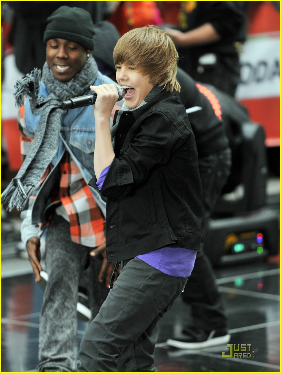 justin bieber today show 22