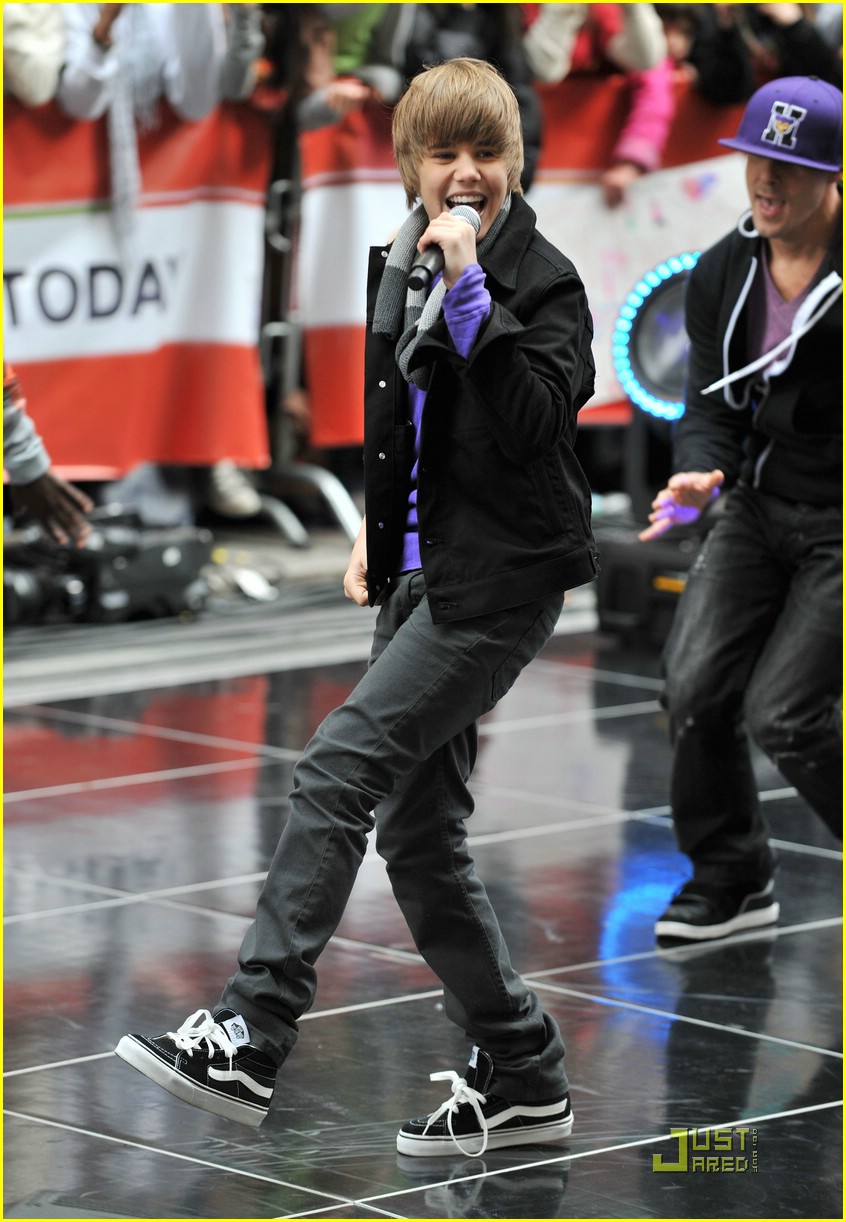justin bieber today show 27