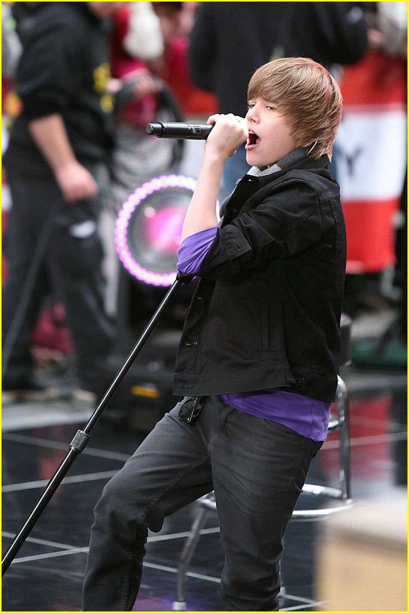 justin bieber today show 30