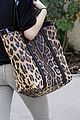 ashley greene leopard bag 11
