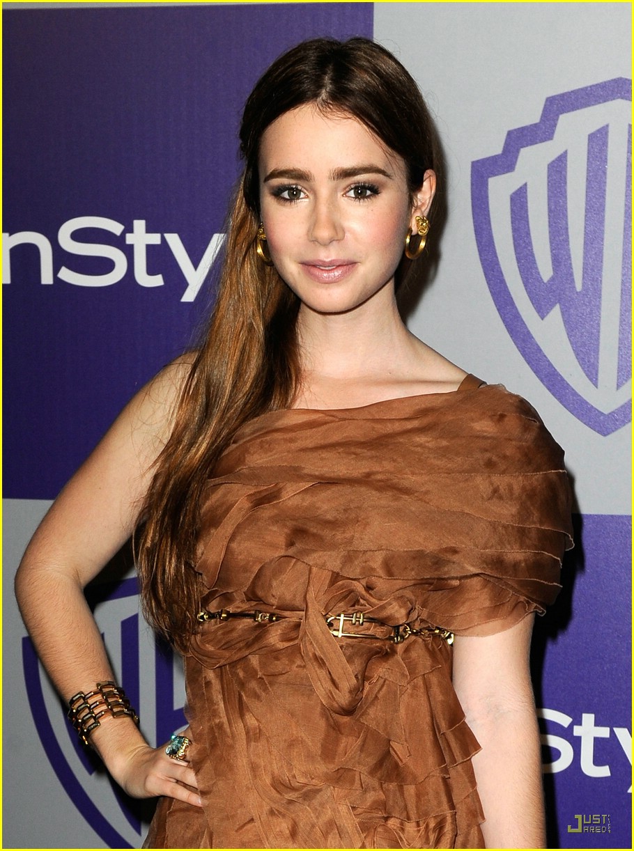 lily collins instyle party 01