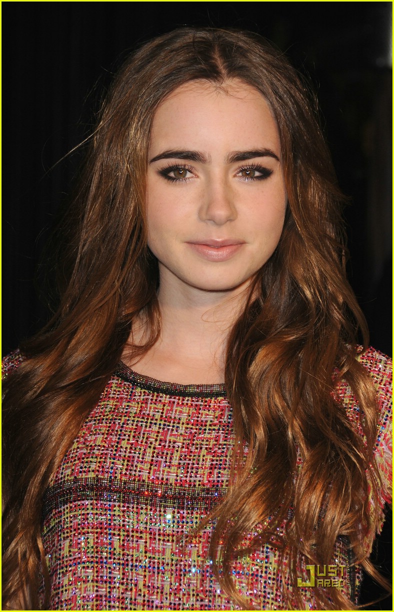 lily collins chanel shopping party 29