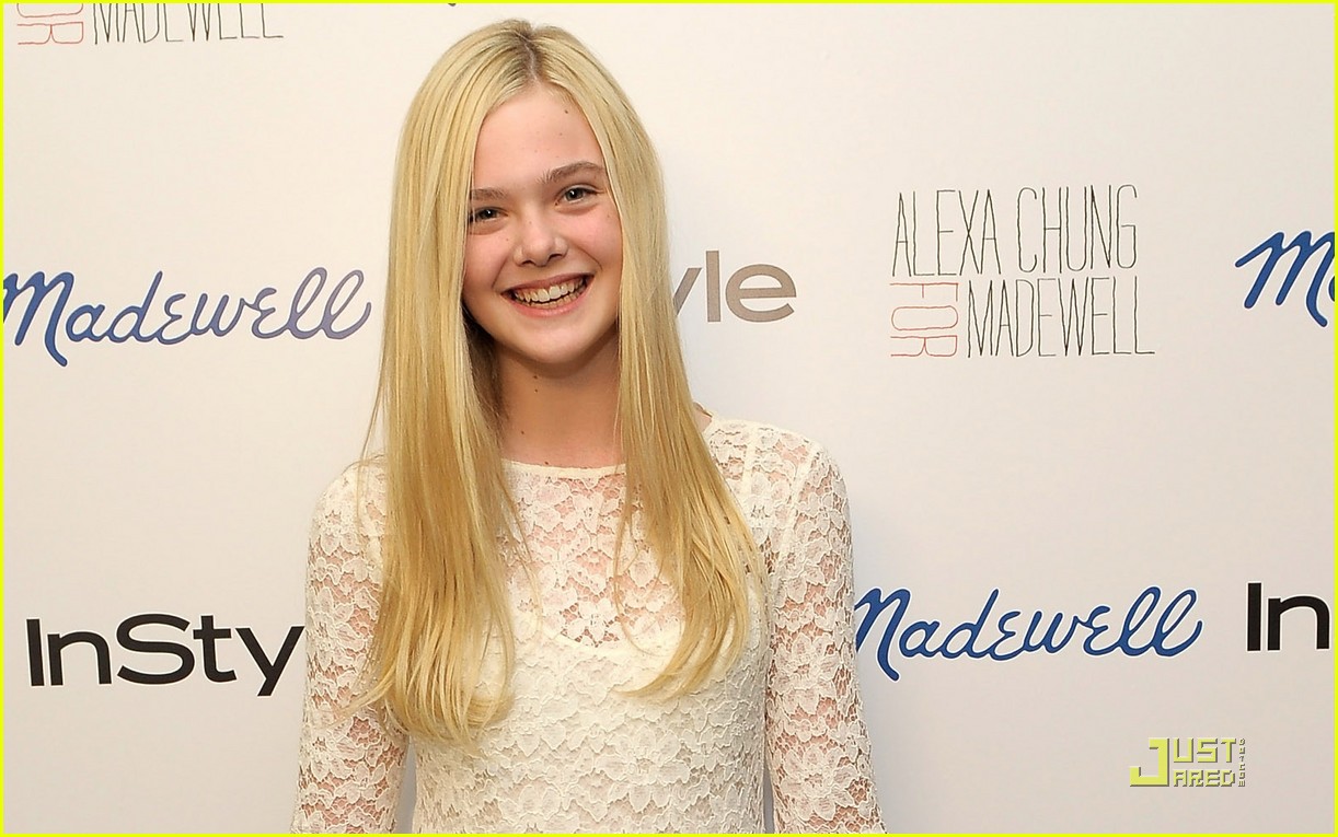 elle fanning madewell launch 04
