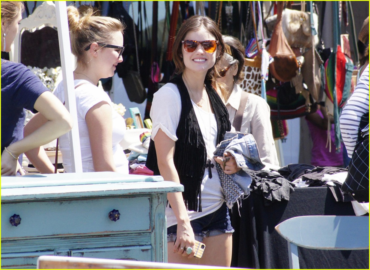 Lucy Hale Flea Market Maven Photo 435966 Photo Gallery Just