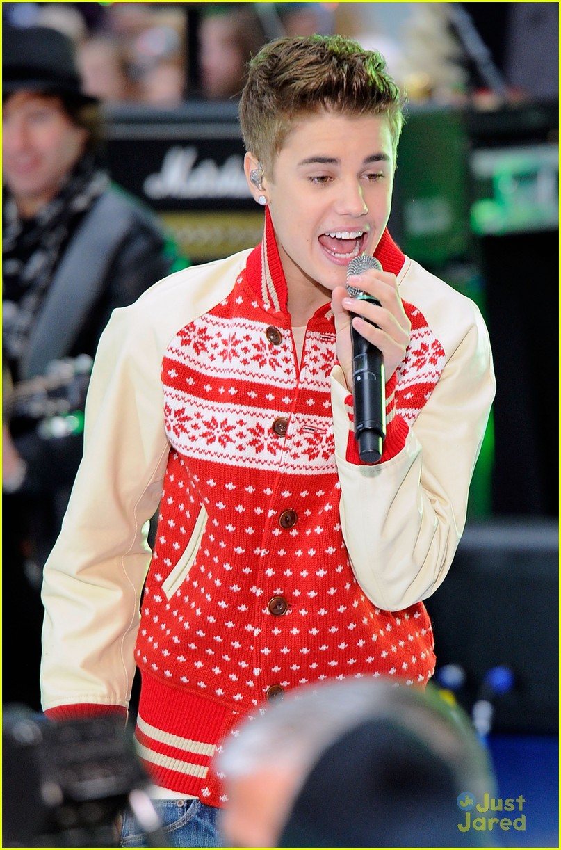 justin bieber today show 07