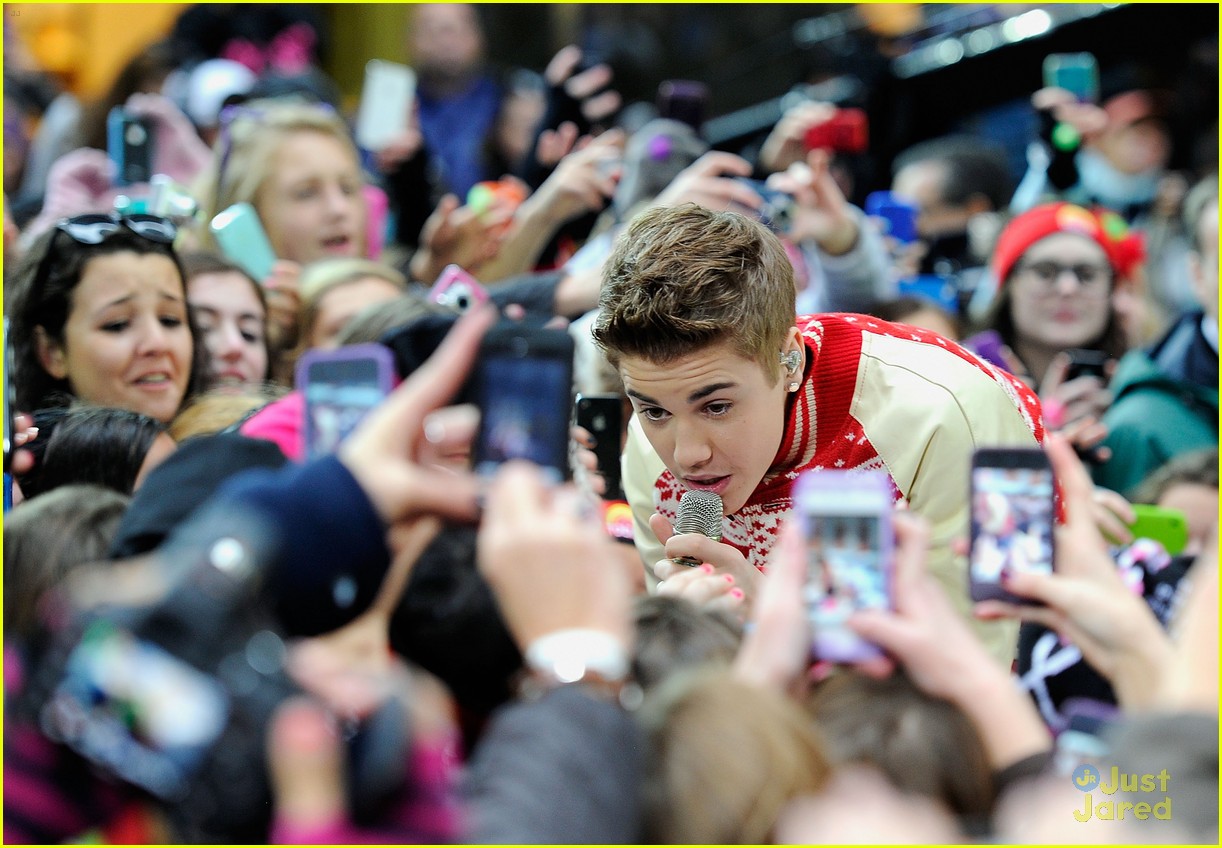 justin bieber today show 08