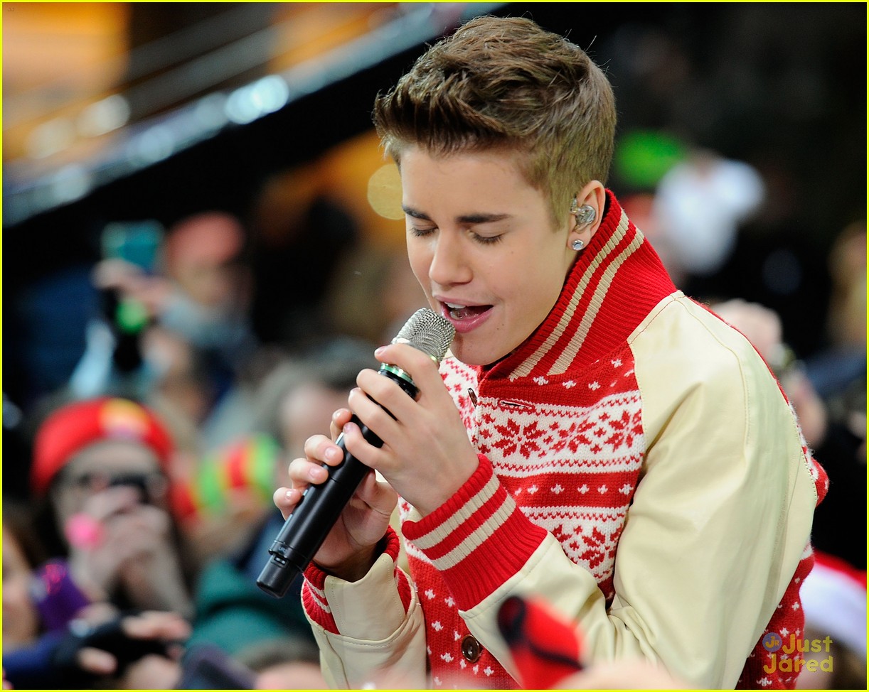 justin bieber today show 11