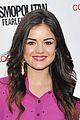 lucy hale cosmo kisses troops 12