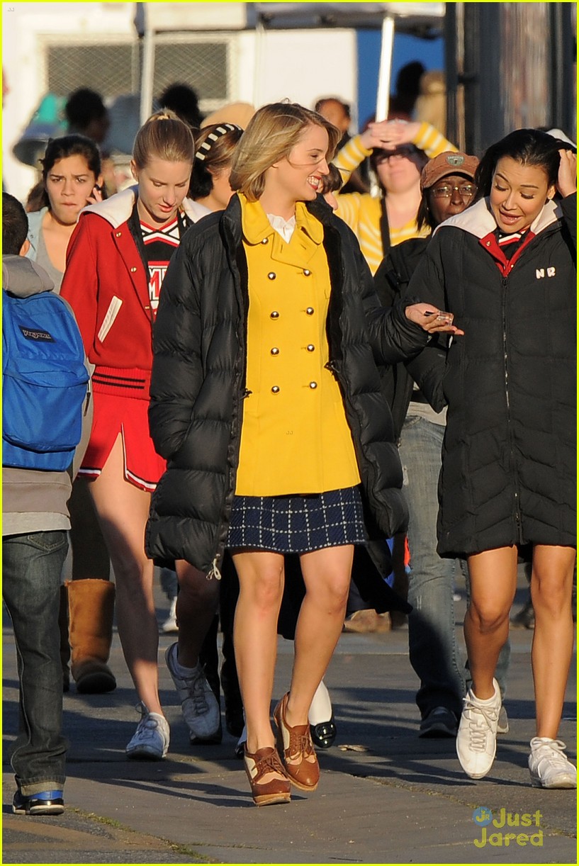 dianna agron grease glee 01