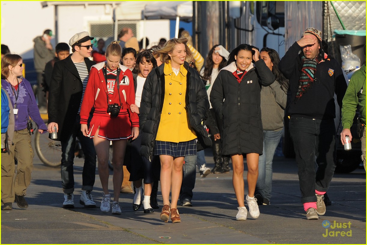 dianna agron grease glee 03