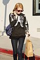 emma roberts skeleton sweater 07