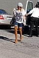 ashley tisdale lace boots shopping 01