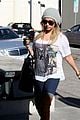 ashley tisdale lace boots shopping 02