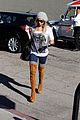 ashley tisdale lace boots shopping 11