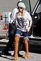 ashley tisdale lace boots shopping 12