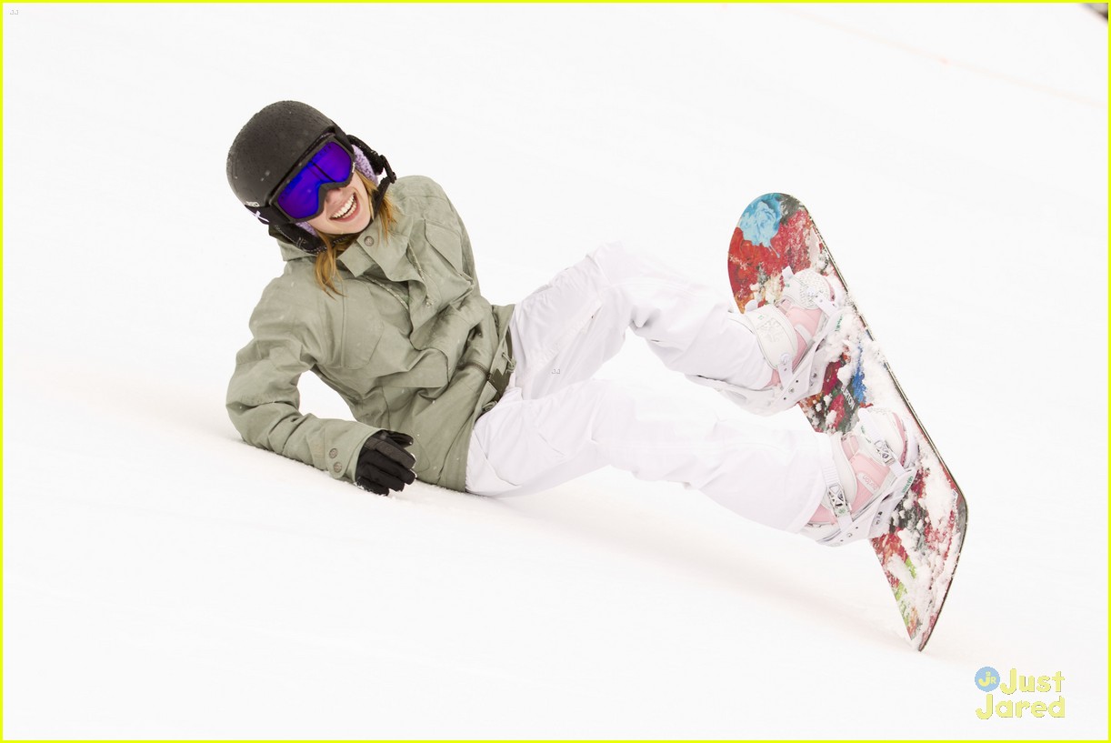 emma roberts burton snowboard 13