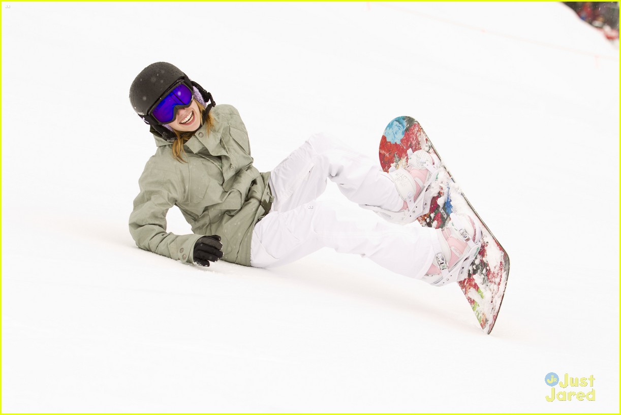 emma roberts burton snowboard 20