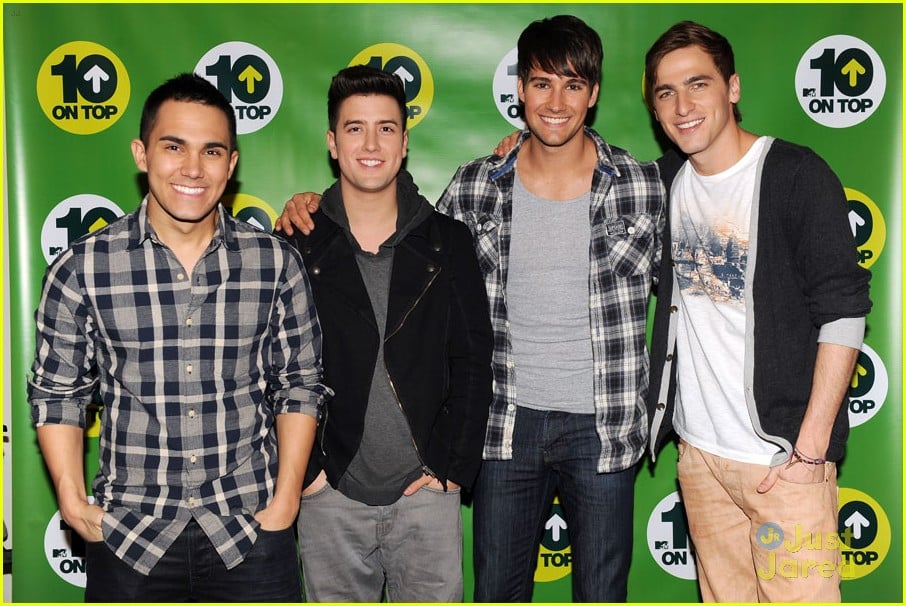 Big Time Rush Co-Host MTV's 10 on Top! | Photo 465316 - Photo Gallery ...