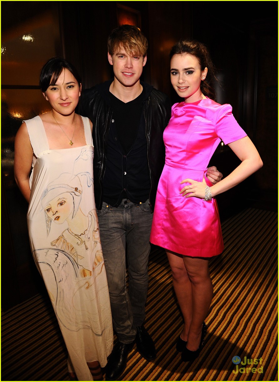 lily collins nylon party 06