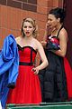 dianna agron lea michele ladies red 05