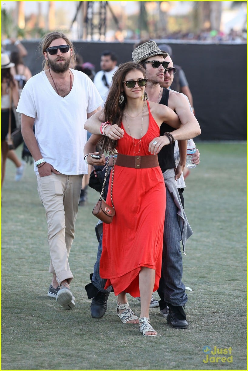 Nina Dobrev Red Dress