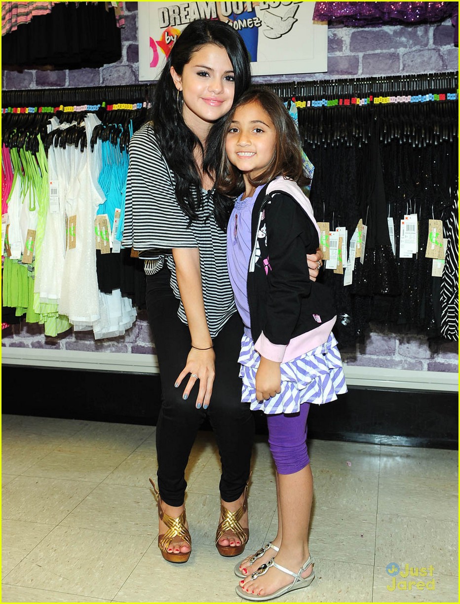 Selena Gomez Dream Out Loud Collection at Kmart in Los Angeles