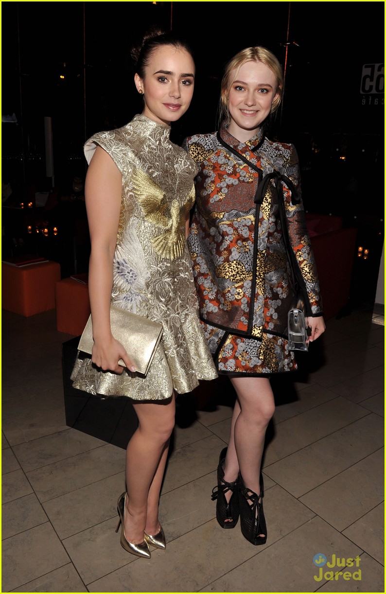 lily collins cfda awards 08