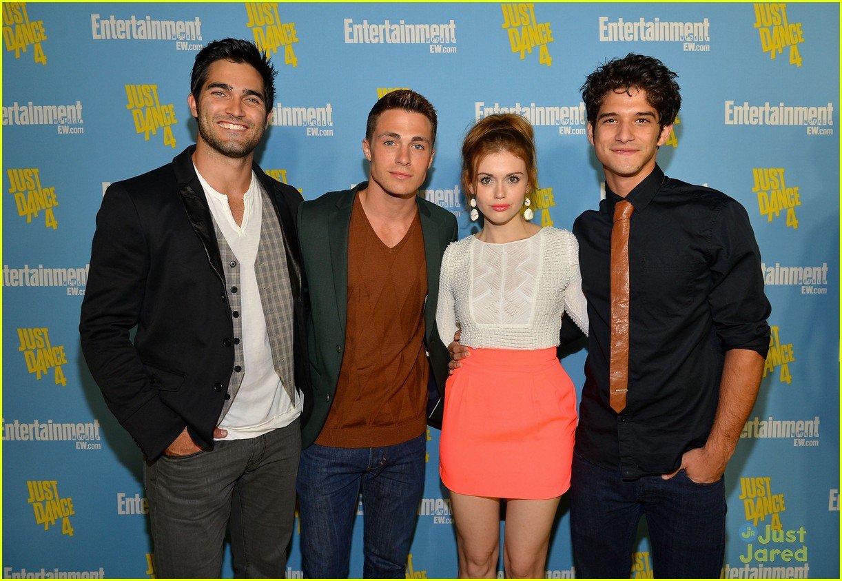 Holland Roden & Tyler Posey: Comic Con Party with Colton Haynes & Tyler ...