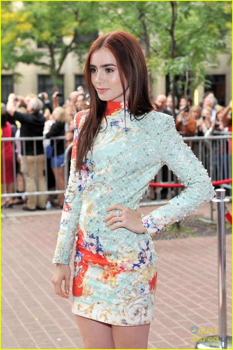 lily collins writers tiff 03