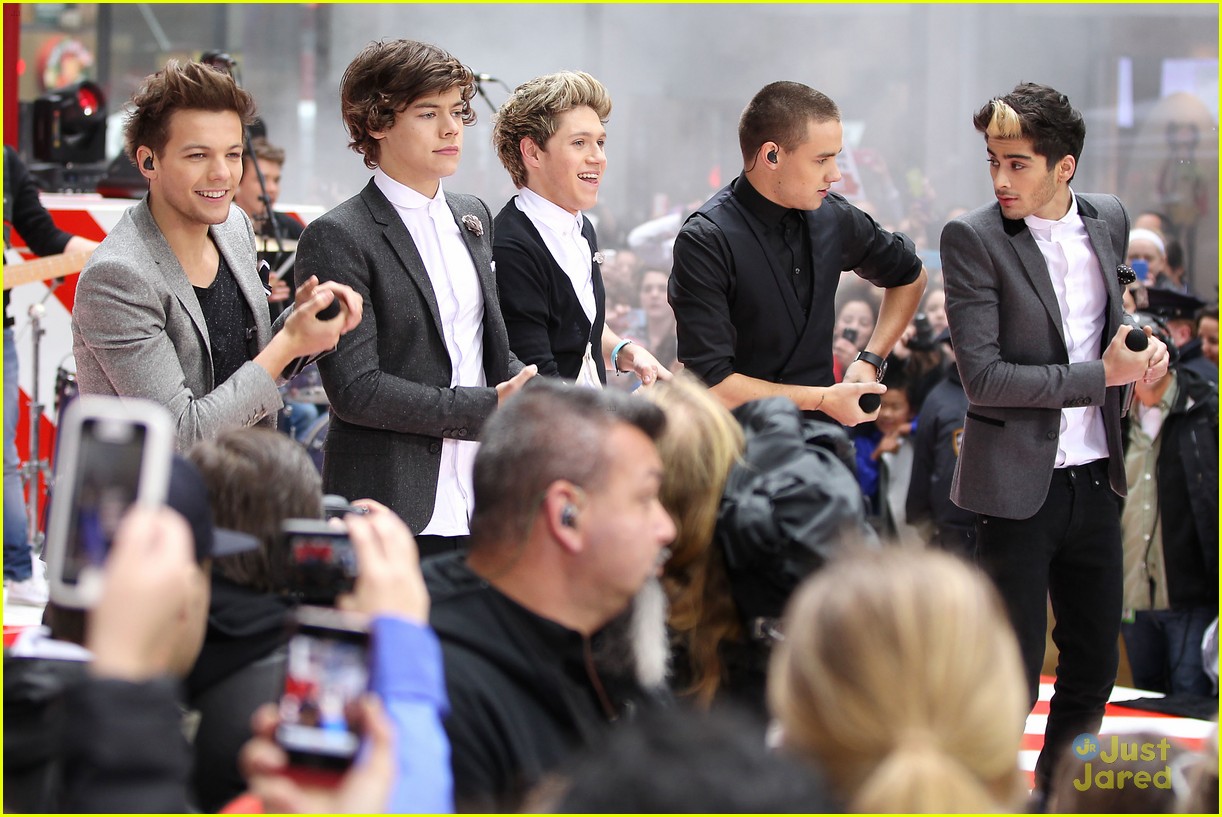 one direction today show 25