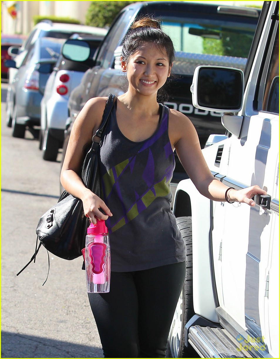 brenda song gym time tuesday 06