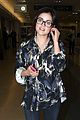 lucy hale lax arrival 09