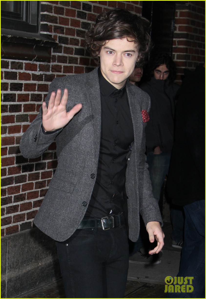 one direction letterman show 16