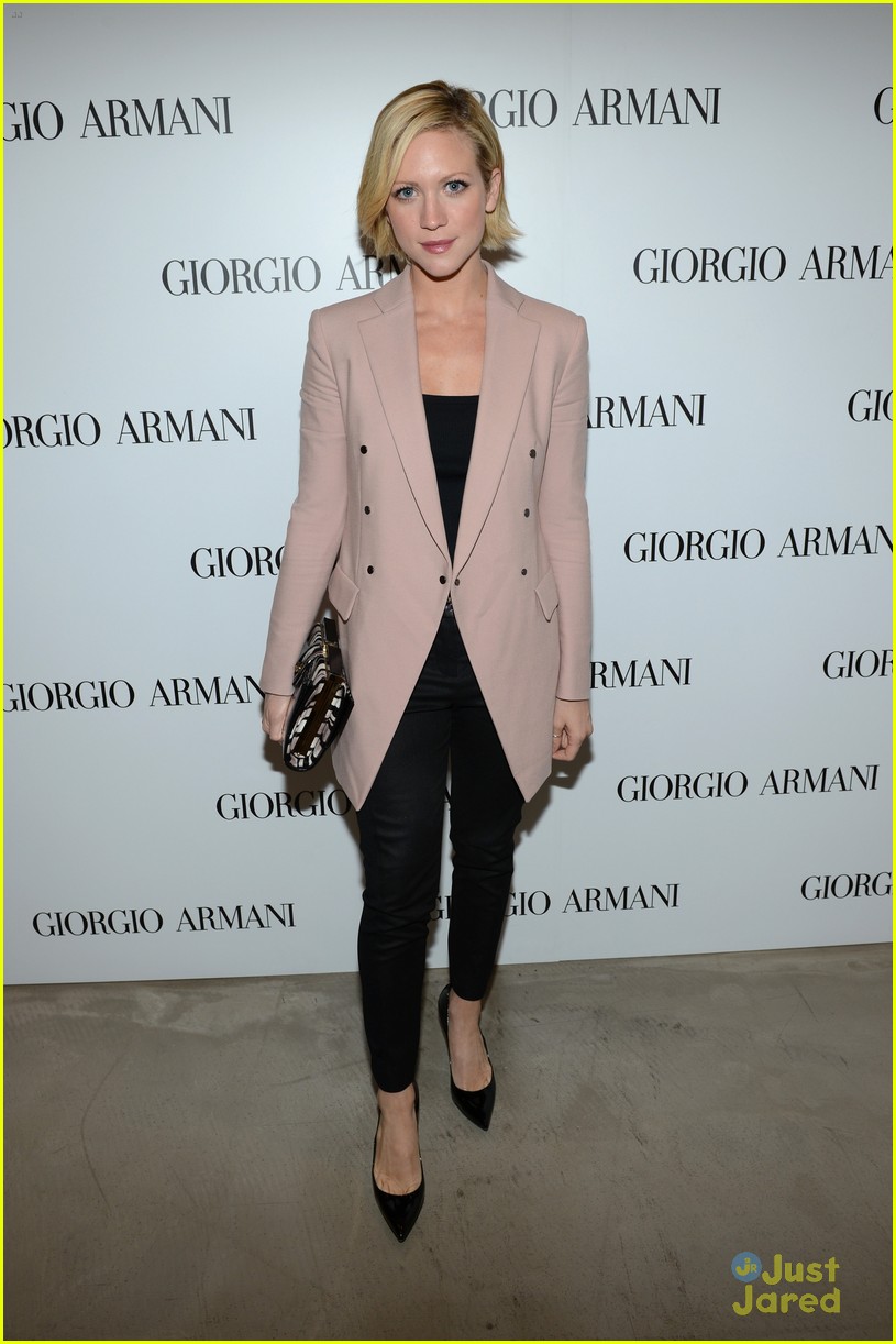 brittany snow kelsey chow armani event 05