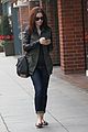 lily collins holiday shopping 02