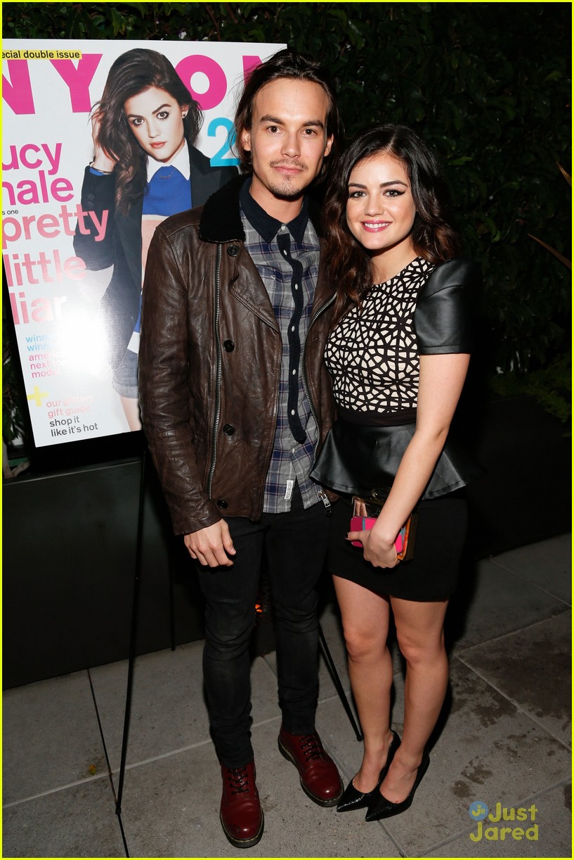 lucy hale nylon cover dinner 19