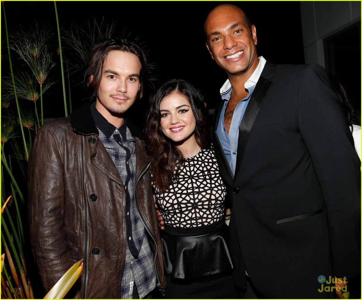 lucy hale nylon cover dinner 30