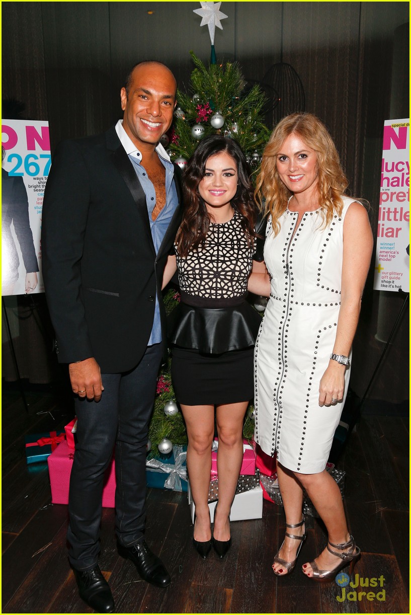 lucy hale nylon cover dinner 32