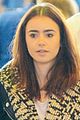 lily collins lax departure 04